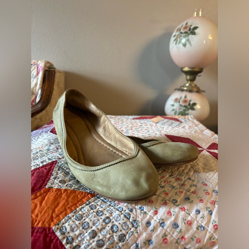 Frye leather flats